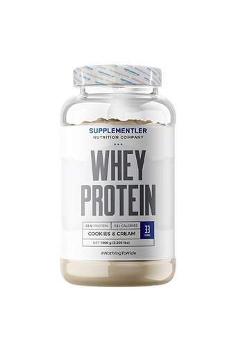 Supplementlercom Çilekli Whey Protein Protein Tozu 1 Kg