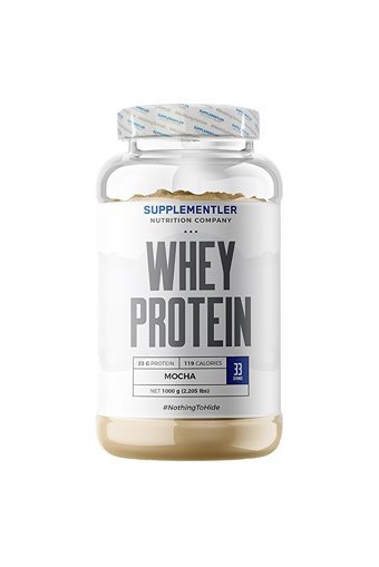 Supplementlercom Çilekli Whey Protein Protein Tozu 1 Kg