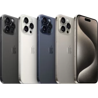 Apple iPhone 15 Pro 128 Gb Hafıza 6.1 İnç 48 MP Çift Hatlı Oled Ekran Ios 17 Akıllı Cep Telefonu Mavi Titanyum
