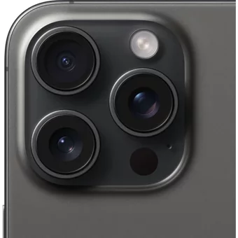 Apple iPhone 15 Pro Max 512 Gb Hafıza 6.7 İnç 48 MP Çift Hatlı Oled Ekran Ios 17 Akıllı Cep Telefonu Siyah Titanyum