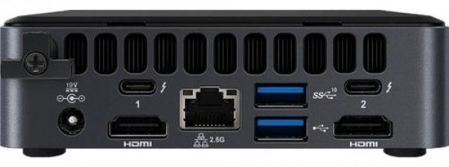 Intel NUC 11 Pro NUC11TNKI70ZW01 Dahili Intel Iris Xe Graphics Ekran Kartlı Intel Core i7-1165G7 8 GB DDR4 256 GB Windows 11 Pro Mini PC