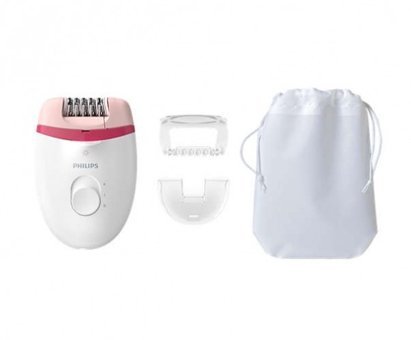 Philips Satinelle Essential BRE255/05 Genital Bölge Koltuk Altı Bacak Tüm Vücut İçin Kablolu Işıklı Epilasyon Aleti Beyaz