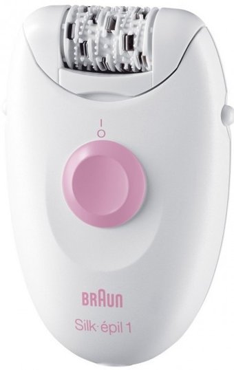 Braun Silk Epil 1 1173 Koltuk Altı Bacak İçin 20 Cımbızlı Kablolu Epilasyon Aleti Pembe