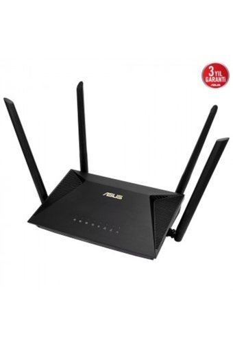 Asus RT-AX1800U 5 Ghz 574 Mbps - 1201 Mbps Kablosuz Dual Band İç Mekan Masaüstü Router Access Point Repeater