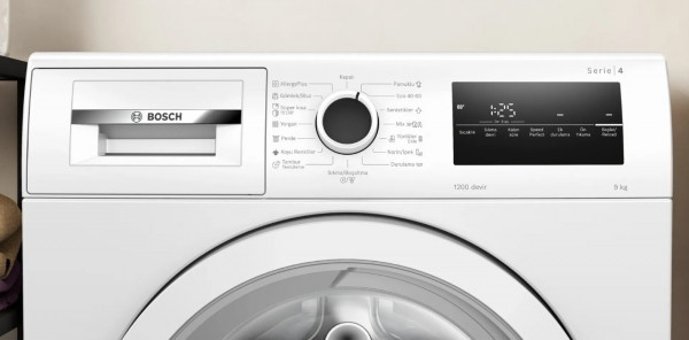 Bosch WAN24200TR 9 kg 1200 Devir A Beyaz Çamaşır Makinesi