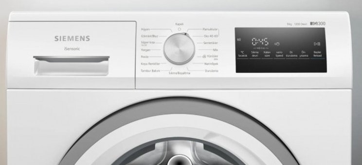 Siemens WM12N200TR 9 kg 1200 Devir A Beyaz Çamaşır Makinesi