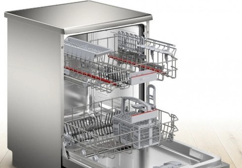 Bosch SMS4EKI62T 6 Programlı C Enerji Sınıfı 13 Kişilik İnox Solo Bulaşık Makinesi