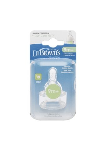 Dr. Browns Natural Floor Silikon 9 Ay+ Geniş Ağızlı Biberon Emziği