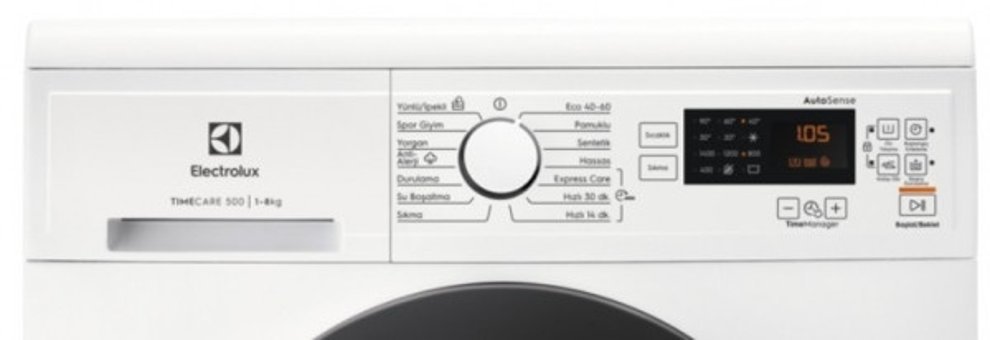 Electrolux EW2FN448ST 8 kg 1400 Devir A Buharlı Beyaz Çamaşır Makinesi