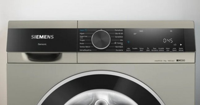 Siemens WG44A2ZXTR 9 kg 1400 Devir A Gri Çamaşır Makinesi