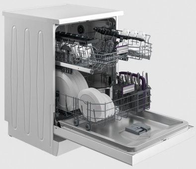 Beko BM 6047 BC 6 Programlı C Enerji Sınıfı 14 Kişilik Beyaz Solo Bulaşık Makinesi