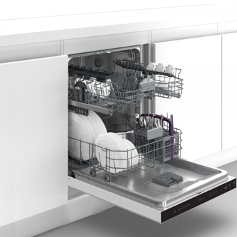 Beko BBC 160 B 6 Programlı D Enerji Sınıfı 14 Kişilik Beyaz Ankastre Bulaşık Makinesi