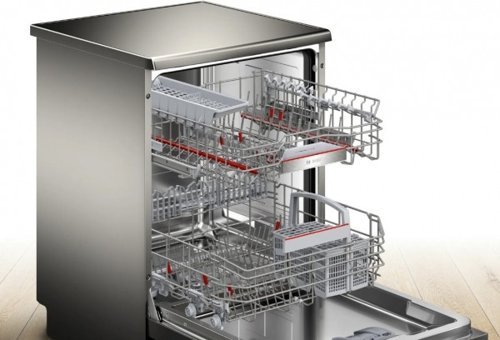 Bosch SMS6EAI81T 8 Programlı C Enerji Sınıfı 13 Kişilik İnox Solo Bulaşık Makinesi