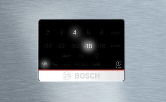 Bosch KGP86AIC0N Çift Kapılı No Frost C 621 lt Alttan Donduruculu Solo Buzdolabı