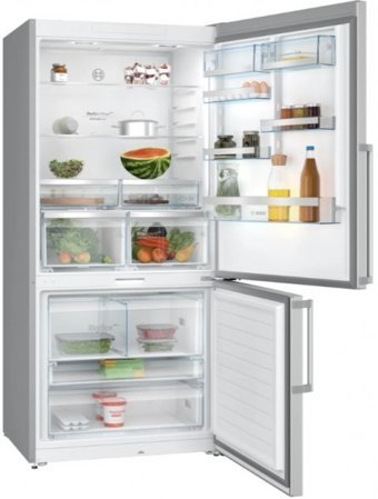 Bosch KGP86AIC0N Çift Kapılı No Frost C 621 lt Alttan Donduruculu Solo Buzdolabı