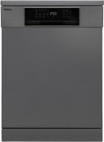 Regal BM 524 IG 5 Programlı E Enerji Sınıfı 14 Kişilik Gri Solo Bulaşık Makinesi