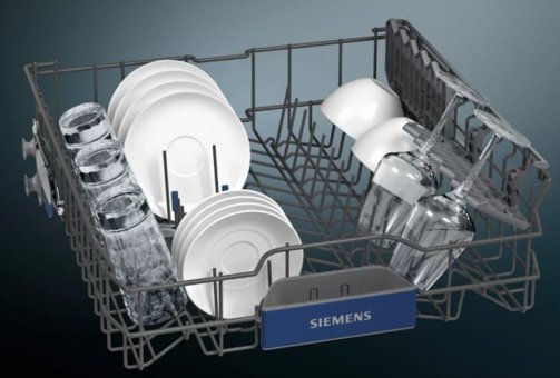 Siemens SN55ES80KT 8 Programlı C Enerji Sınıfı 12 Kişilik Gri Ankastre Bulaşık Makinesi