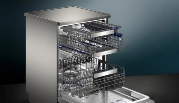 Siemens SN27YI82DT 8 Programlı B Enerji Sınıfı 13 Kişilik İnox Solo Bulaşık Makinesi