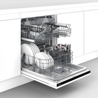 Arçelik AB 281 8 Programlı C Enerji Sınıfı 16 Kişilik Beyaz Ankastre Bulaşık Makinesi