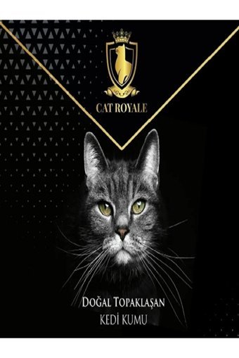 Cat Royale Premium Topaklanan İnce Taneli Aktif Karbonlu Bentonit Kedi Kumu 2x10 lt