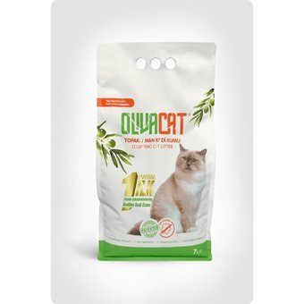 Oliva Cat Kokusuz Topaklanan İnce Taneli Kedi Kumu 7 lt