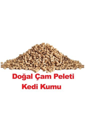 Bonny Nice Doğal Topaklanan Kalın Taneli Çam Pellet Kedi Kumu 3x17 lt