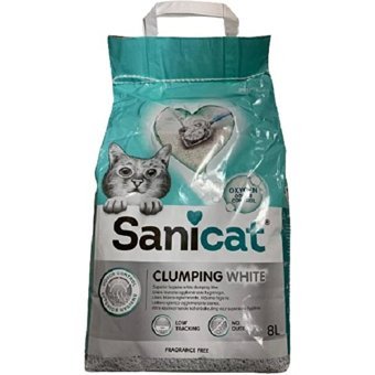Sanicat Kokusuz Topaklanan İnce Taneli Bentonit Kedi Kumu 8 lt