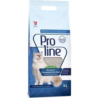 Proline Kokusuz Topaklanan İnce Taneli Bentonit Kedi Kumu 2x5 lt