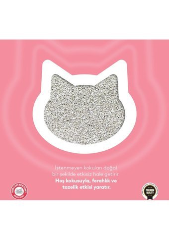 Toi Moi Bebek Pudrası Kokulu Topaklanan İnce Taneli Bentonit Kedi Kumu 10 lt