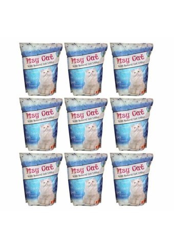 Pisy Cat Kokusuz Kalın Taneli Kristal Kedi Kumu 9x3.6 lt