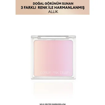 Missha 02 Melted Marshmellow Mat Toz Allık