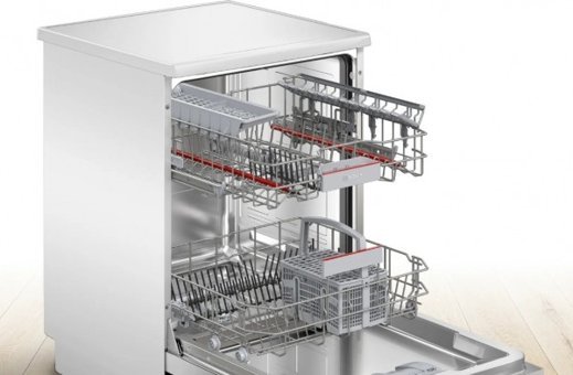 Bosch SMS4IKW62T 6 Programlı D Enerji Sınıfı 13 Kişilik Beyaz Solo Bulaşık Makinesi