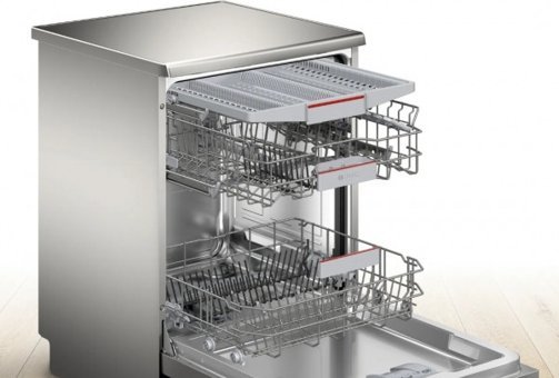 Bosch SMS4IMI62T 6 Programlı E Enerji Sınıfı 14 Kişilik İnox Solo Bulaşık Makinesi