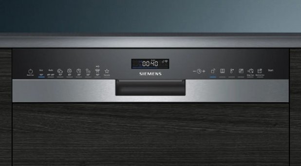 Siemens SN55ES82KT 8 Programlı D Enerji Sınıfı 13 Kişilik Gri Ankastre Bulaşık Makinesi