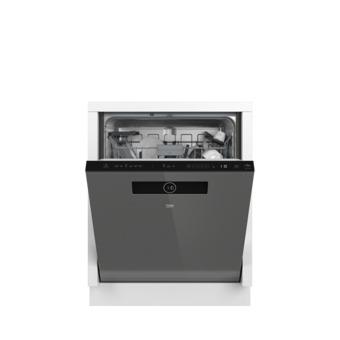 Beko BBC 160 G 6 Programlı D Enerji Sınıfı 14 Kişilik Gri Ankastre Bulaşık Makinesi