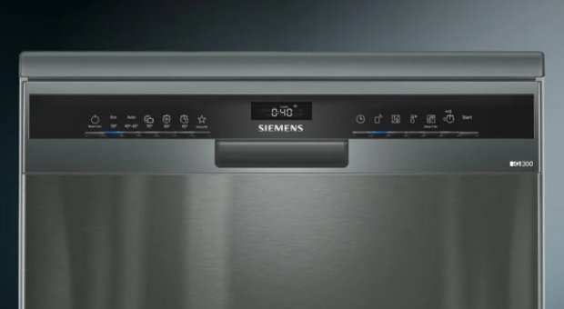 Siemens SN23IC62MT 6 Programlı E Enerji Sınıfı 14 Kişilik Siyah Solo Bulaşık Makinesi