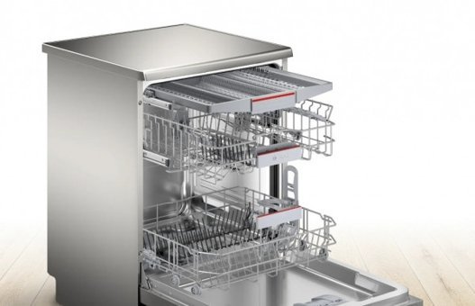 Bosch SMS6EMI70T D Enerji Sınıfı 13 Kişilik İnox Solo Bulaşık Makinesi