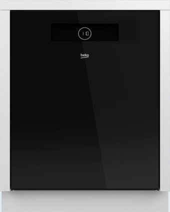 Beko BBC 160 S 6 Programlı D Enerji Sınıfı 14 Kişilik Siyah Ankastre Bulaşık Makinesi