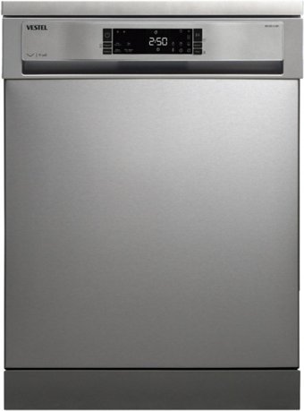 Vestel BM 4212 X 4 Programlı D Enerji Sınıfı 14 Kişilik İnox Solo Bulaşık Makinesi