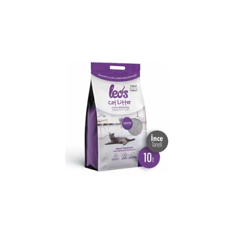 Leo's Lavanta Kokulu Topaklanan İnce Taneli Bentonit Kedi Kumu 10 lt
