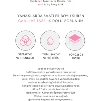 Missha Juicy Pang Pk01 Işıltılı Likit Allık