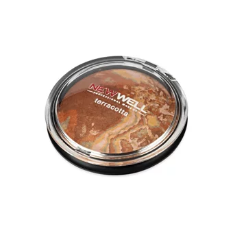 New Well Terracotta 01 Işıltılı Toz Allık