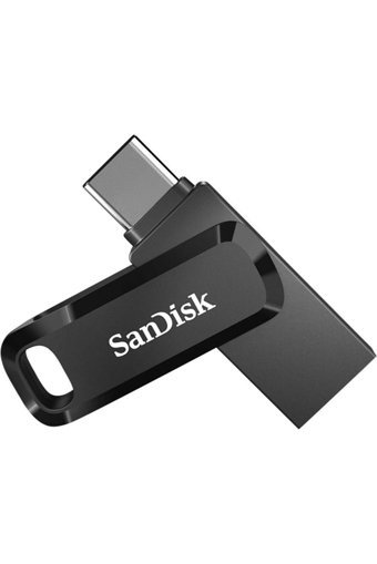 SanDisk Dual Drive Go Sdddc3-032g-g46 Çift Taraflı USB 3.1 Type C 32 GB Flash Bellek Siyah