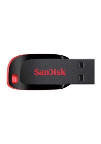 SanDisk Cruzer Blade SDCZ50-016G-B35 Şifreli USB 2.0 Type A 16 GB Flash Bellek Siyah