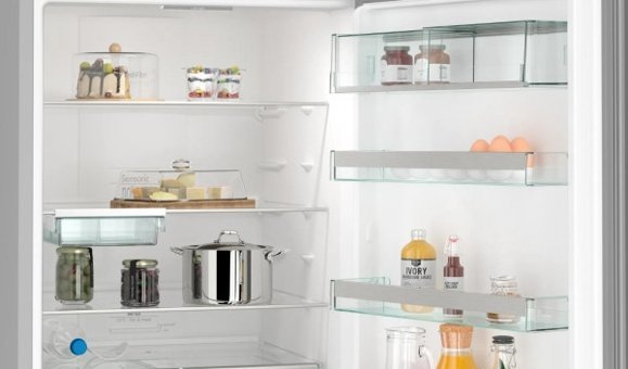 Siemens KG56NTWE0N Çift Kapılı No Frost E 508 lt Alttan Donduruculu Solo Buzdolabı