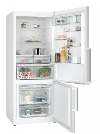 Siemens KG76NCWE0N Çift Kapılı No Frost E 526 lt Alttan Donduruculu Solo Buzdolabı