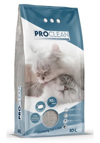 Pro Clean Marsilya Sabunu Kokulu Topaklanan İnce Taneli Bentonit Kedi Kumu 10 lt