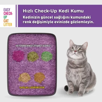 Meta Pet Doğal Topaklanan İnce Taneli Bentonit Kedi Kumu 1 lt