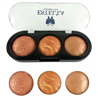 Estella Terracotta 02 Işıltılı Toz Allık Paleti