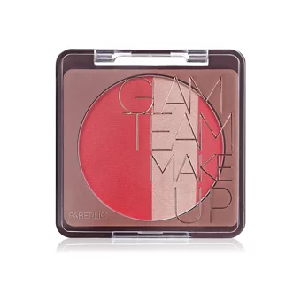 Faberlic Glam Cheek Işıltılı Toz Allık Pembe